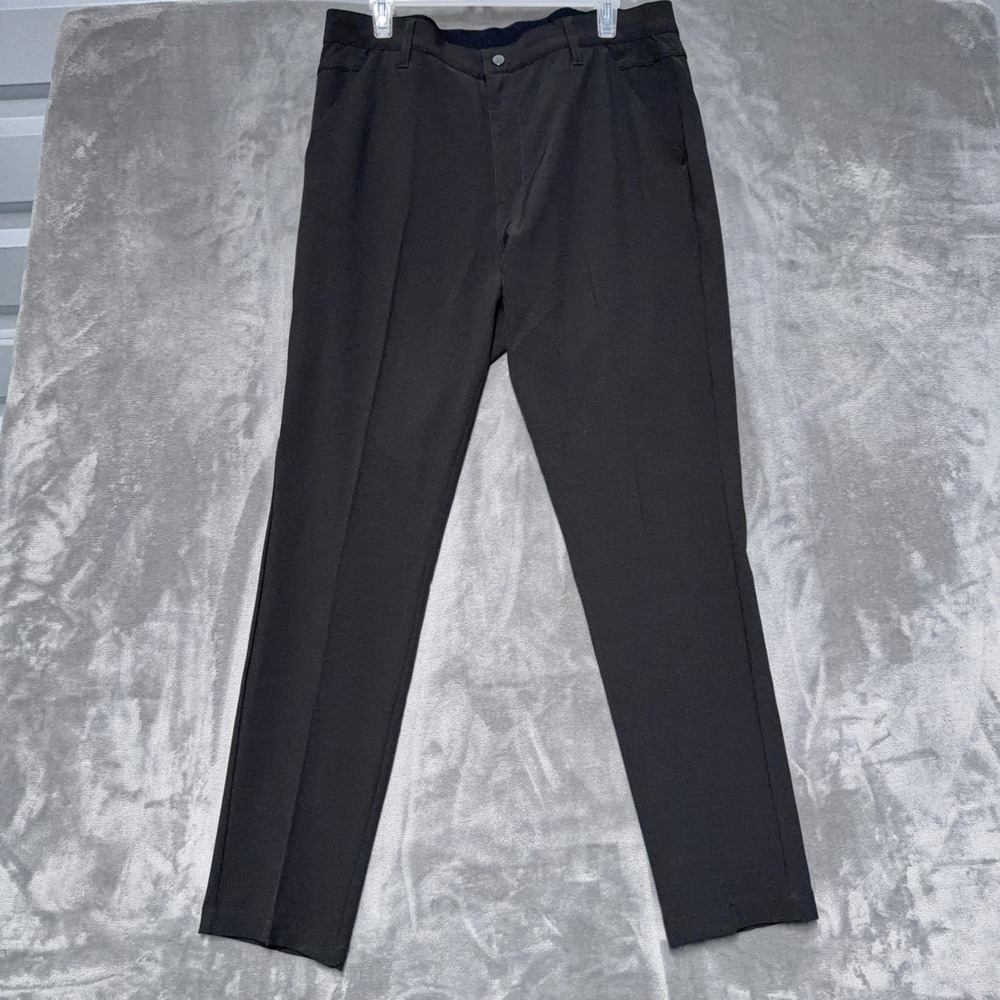 BYLT Pants Pants Mens 36 Black Kinetic 2.0 Performance Stretch Golf Trousers